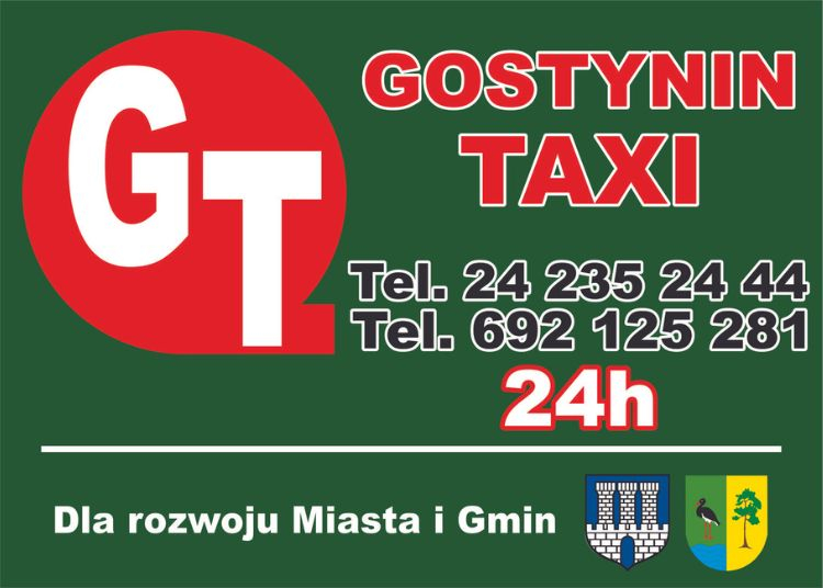 Zdjęcie na okładce dla Gostynin Taxi 24h